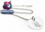 Подвеска Ювентус / Juventus titanium heart necklace