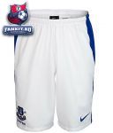Эвертон трусы игровые 2012-13 Nike белые / Everton Home Short 2012/13