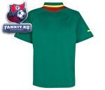 Камерун майка игровая домашняя 11-13 / Cameroon Home Shirt 2011/13 - Power Green/Chili Pepper