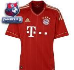 Бавария майка игровая домашняя Adidas 2011-13 красная / Bayern Munich Home Shirt 2012/13