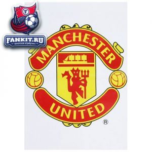 Автомобильный постер Манчестер Юнайтед / car sticker Manchester United