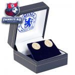 Золотые сережки Челси / Chelsea Crest Stud Earrings 9ct Gold Pair 