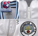 Куртка Манчестер Сити / Manchester City 1350 Classics Ramsey Jacket - White / Dark Navy / Vista Blue