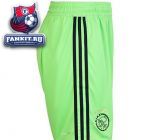 Аякс трусы игровые 2012-13 Adidas зеленые / Ajax Away Short 2012/13