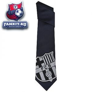 Галстук Барселона / Barcelona Large Silver Crest Tie