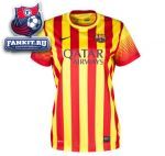 Барселона майка игровая выездная сезон 13-14 женская Nike / Barcelona Away Shirt 2013/14 - Womens
