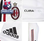Милан трусы игровые 2012-13 Adidas белые / AC Milan Home/Away Short 2012/13