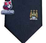 Галстук Манчестер Сити / Manchester City Navy Polyester Tie