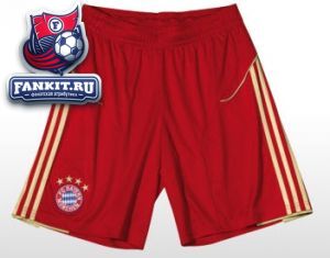 Бавария трусы игровые домашние Adidas 2011-13 красные