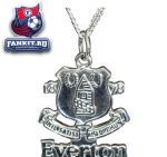 Серебряная цепочка и серебряный кулон Эвертон / Everton Medium Cutout Pendant and Chain