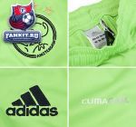 Аякс трусы игровые 2012-13 Adidas зеленые / Ajax Away Short 2012/13