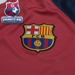 Футболка Барселона / Barcelona V Neck Poly Panel T-Shirt 