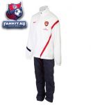 Детский спортивный костюм Арсенал / Nike AFC Kids Sideline Warm Up Suit White