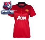 Манчестер Юнайтед майка игровая домашняя сезон 13-14 женская Nike / Manchester United Home Shirt 2013/14 - Womens
