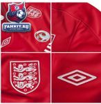 Футболка Англия / England Training Jersey Sponsored - Vermillion
