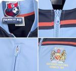 Ретро-кофта Финала Кубка Англии 1981 года Манчестер Сити / Manchester City 1981 Centenary FA Cup Final Anthem Jacket - Provence/Navy/Vermillion