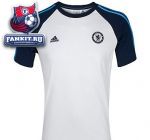 Футболка Челси / adidas Chelsea Core T-Shirt - Collegiate Navy/White/Cyan