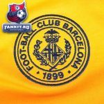 Футболка Барселона / Barcelona Authentic T-Shirt - University Gold/Light Bone