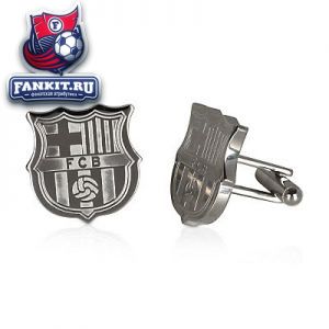 Серьги Барселона / Barcelona Crest Cufflinks - Stainless Steel