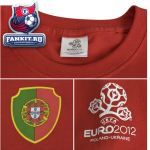 Футболка Португалия Евро 2012 / Euro 2012 Portugal T-Shirt - Red/Green