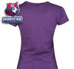 Женская футболка Манчестер Сити / Manchester City Retro Rhinestone T-Shirt - Purple - Womens