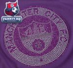 Женская футболка Манчестер Сити / Manchester City Retro Rhinestone T-Shirt - Purple - Womens
