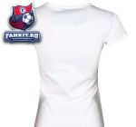 Женская футболка Манчестер Сити / Manchester City Retro Rhinestone T-Shirt - White - Womens