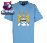 Футболка Манчестер Сити / Manchester City Essential Alternator T-Shirt - Sky