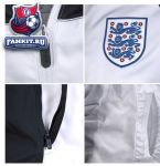 Кофта Англия / England Media Jacket - White/Galaxy/Vermillion