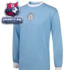 Ретро-футболка домашняя 1972 года Манчестер Сити / Manchester City 1972 Long Sleeve Home Shirt