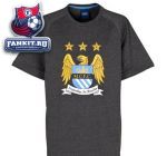 Футболка Манчестер Сити / Manchester City Essential Alternator T-Shirt - Charcoal Marl
