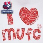 Детская кофта Манчестер Юнайтед / MANCHESTER UNITED I LOVE MUFC FRILL SLEEVE T-SHIRT