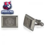 Серебряные запонки Челси / Chelsea Crest/Lion Cufflinks Stainless Steel 