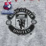 Футболка Манчестер Юнайтед / MANCHESTER UNITED MUFC EST 1878 GRAPHIC T-SHIRT - GREY MARL - MENS 