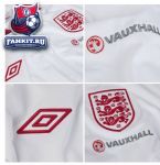 Кофта Англия / England Media Jacket Sponsored - White