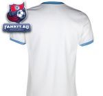 Футболка Манчестер Сити / Manchester City 1350 Classics Ringer T-Shirt - White / Vista Blue
