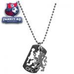 Серебряная цепочка Челси / Chelsea Cut Out Lion Dog Tag And Chain Stainless Steel 