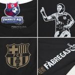 Футболка Барселона / Barcelona Fabregas Text Graphic T-Shirt
