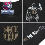 Футболка Барселона / Barcelona Messi Text Graphic T-Shirt
