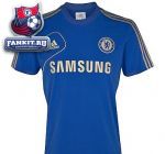 Футболка Челси / adidas Chelsea Training T-Shirt - Reflex Blue/Light Football Gold