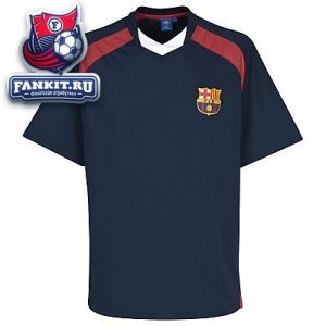 Футболка Барселона / Barcelona V Neck Poly Panel T-Shirt 