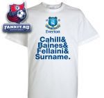 Футболка Эвертон / Everton Personalised Player T-Shirt