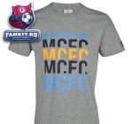 Футболка Манчестер Сити / Manchester City WTC Graphic T-Shirt - Grey Marl