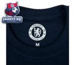 Футболка Челси / Chelsea Lion Silhouette T-Shirt - Navy - Mens