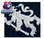 Футболка Челси / Chelsea Lion Silhouette T-Shirt - Navy - Mens