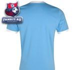 Футболка Манчестер Сити / Manchester City 1350 Classics Ringer T-Shirt - Vista Blue / White