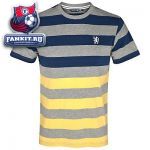 Футболка Челси Адидас / Chelsea Classic Yarn Dye Stripe T-Shirt 