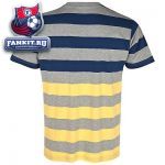 Футболка Челси Адидас / Chelsea Classic Yarn Dye Stripe T-Shirt 