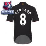 Ливерпуль майка игровая выездная 2012-13 Warrior черно-серая / Liverpool Away Shirt 2012/13