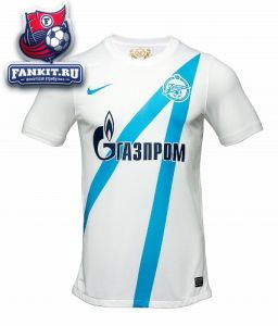 Зенит майка игровая выездная 12-13 / Zenit away jersey shirt 12-13